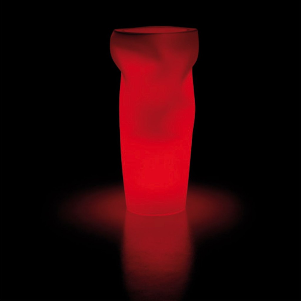 Vaza decorativa cu iluminare Saving/Space/Vase Light - Nuovo Design